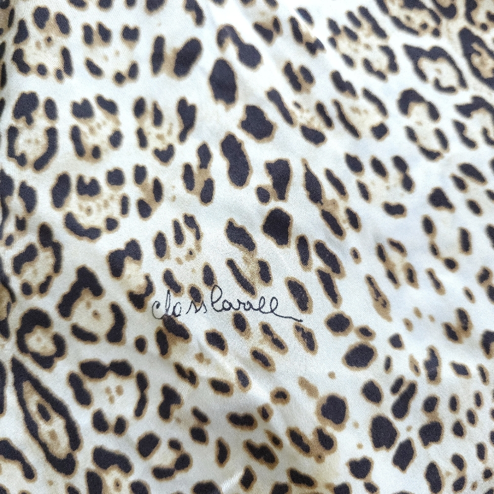 Deadstock Roberto Cavalli Class SS2004 Cheetah Office Siren Slip Silk Skirt - Picture 7 of 8